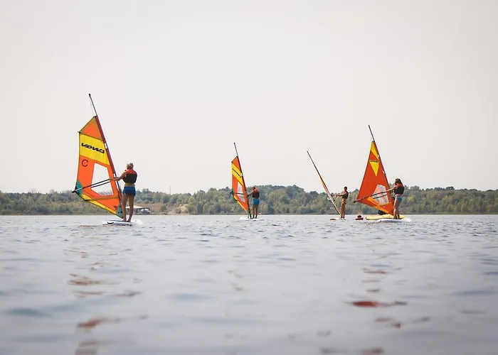 Дом отдыха All-on-sea Camp & Sport Leipzig Am Schladitzer Раквиц
